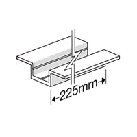 James Hardie 306010 HardieDeck Double Winged Base Jointer 35 Pack