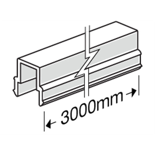 James Hardie 306012 HardieDeck Snap In Top Strip