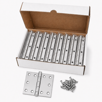 Trio Stainless Steel Butt Architectural 100x100x2.5mm (20 pack)