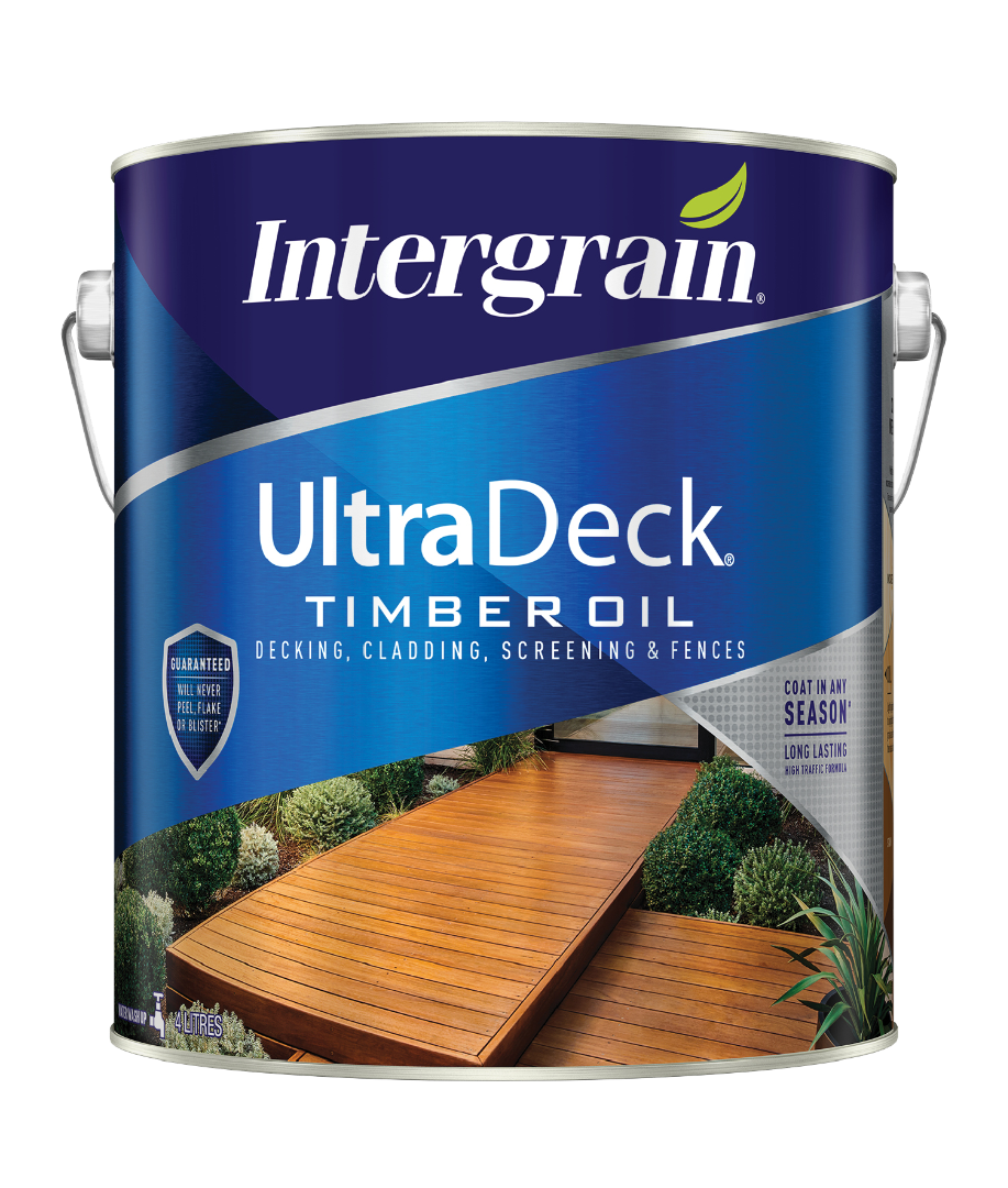 Intergrain Natural UltraDeck Timber Oil 4 Litre