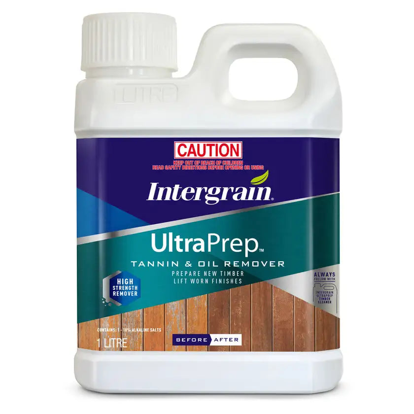 Intergrain UltraPrep Tannin and Oil Remover 1 Litre