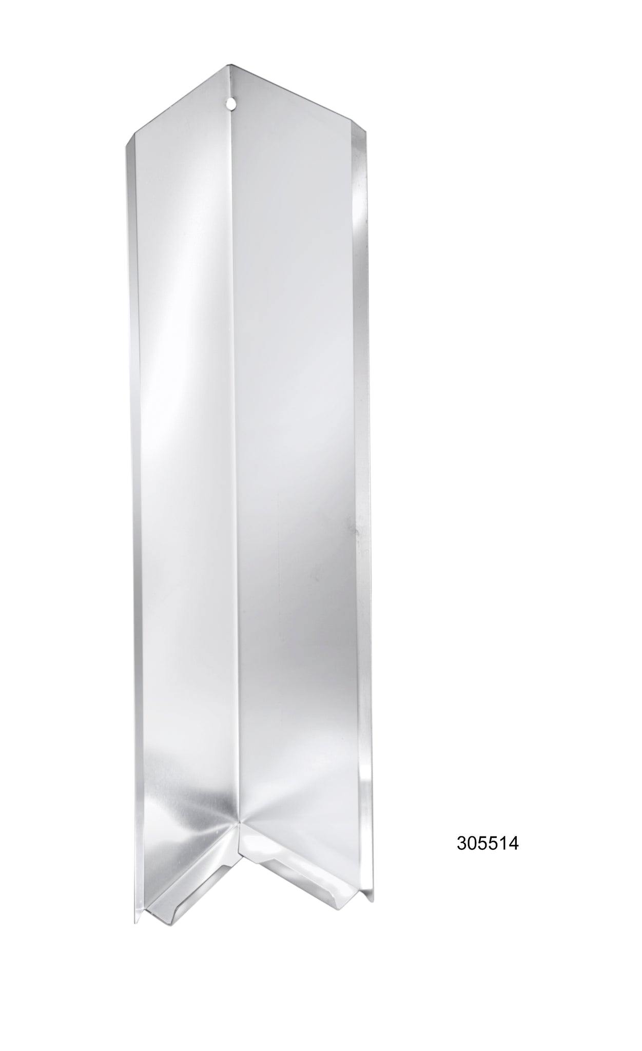 James Hardie 305514 Hardie Plank Aluminium External Corner Soaker 230mm