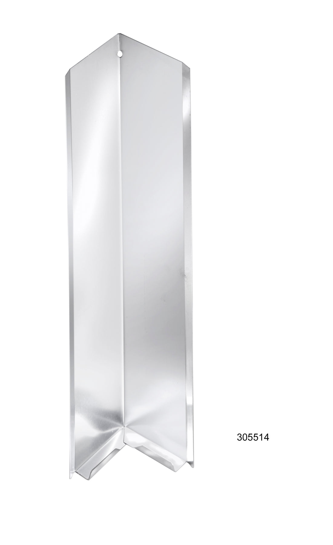 James Hardie 305514 Hardie Plank Aluminium External Corner Soaker 230mm