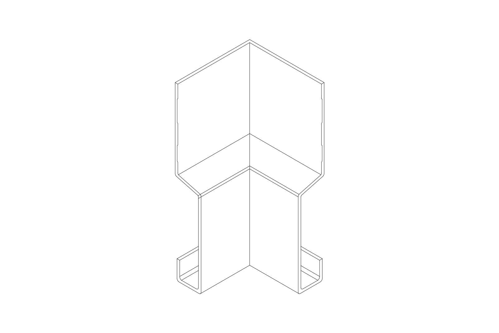 James Hardie 305913 Edge Corner Internal