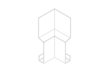 James Hardie 305913 Edge Corner Internal