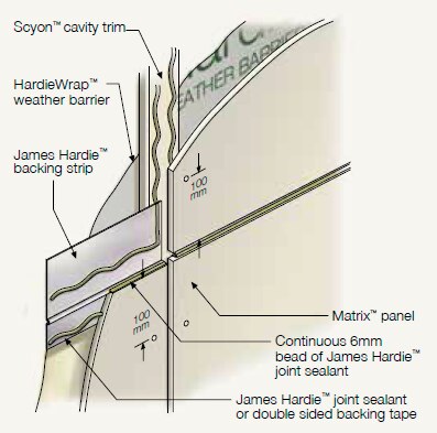 James Hardie 403810 Scyon Matrix Cladding 2390 x 590 x 8mm