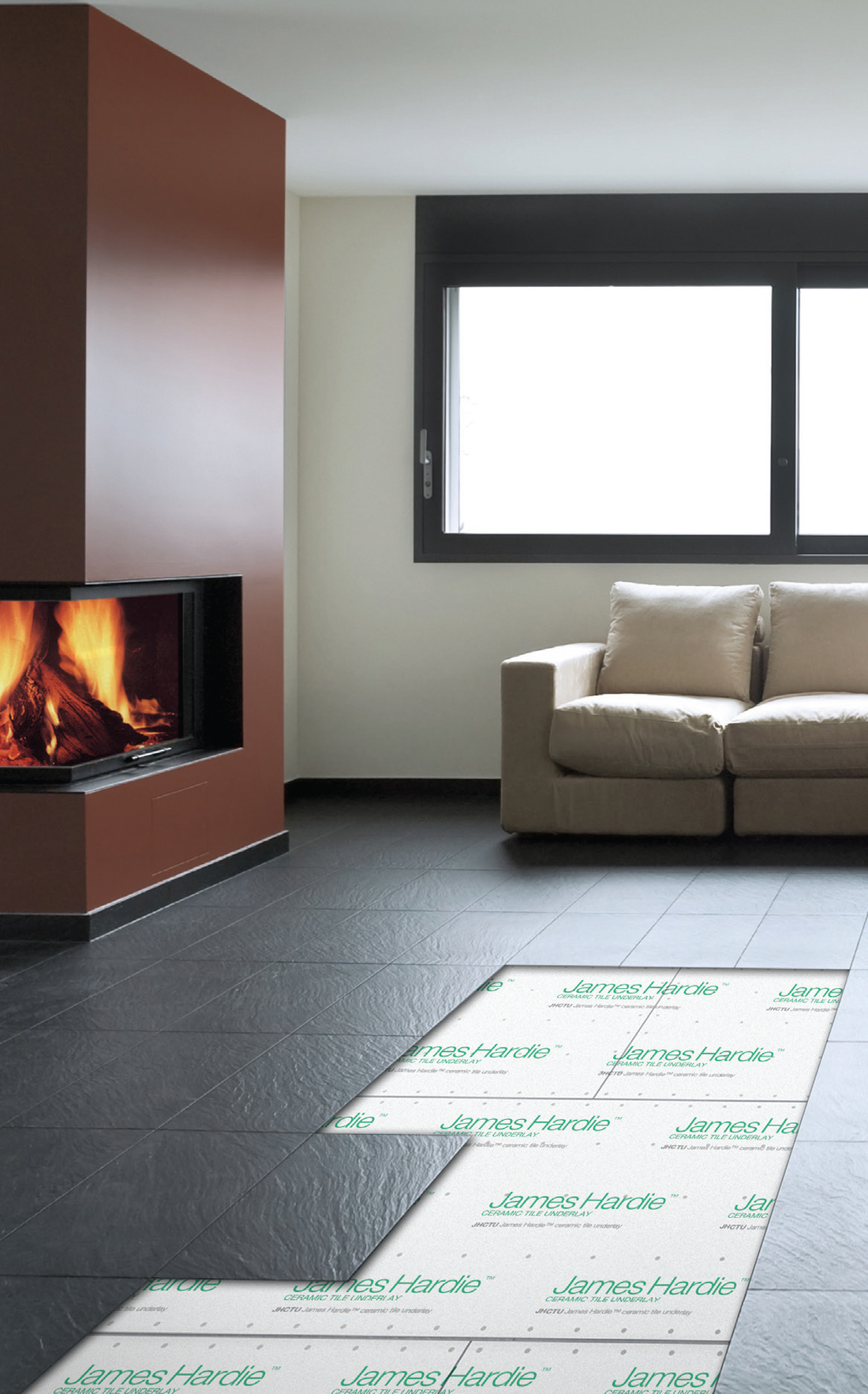James Hardie 403190 Ceramic Tile Underlay 6mm 1800X1200