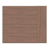 Modwood Marina Decking 137x32 - 4.2m - Jarrah