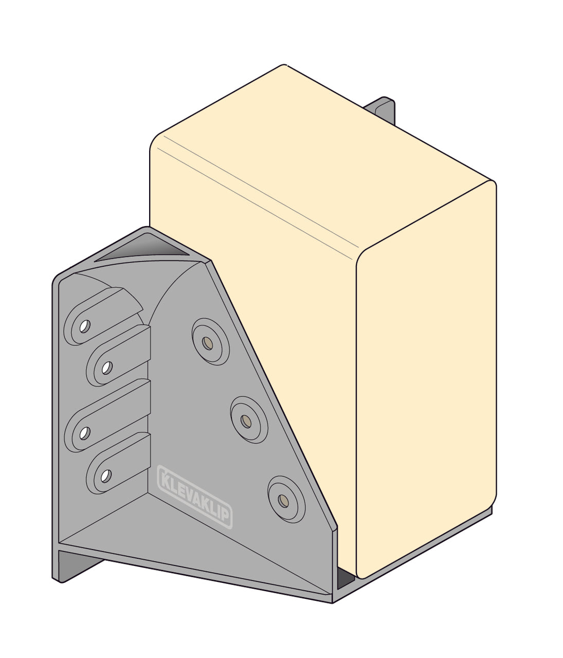Kleva Klip Joist Hanger 90mm x 45mm