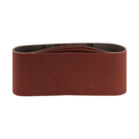Makita 100 x 610mm 120 Grit Abrasive Sanding Belt 5 Piece P-36924