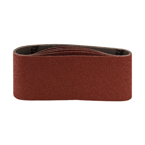 Makita 100 x 610mm 40 Grit Abrasive Sanding Belt 5 Piece P-36887