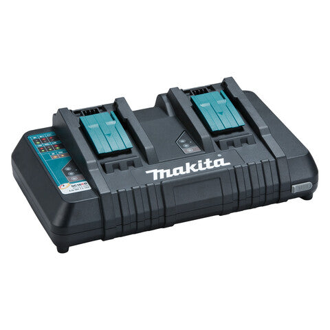 Makita 18V Li-Ion Battery Dual Port Fast Charger DC18RD