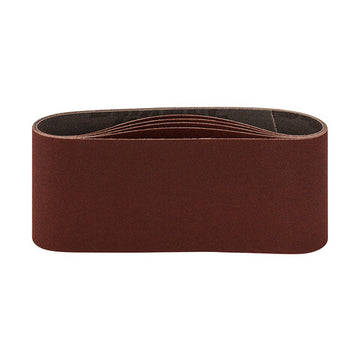 Makita 76 x 457mm 240 Grit Abrasive Sanding Belt 5 Piece P-37150