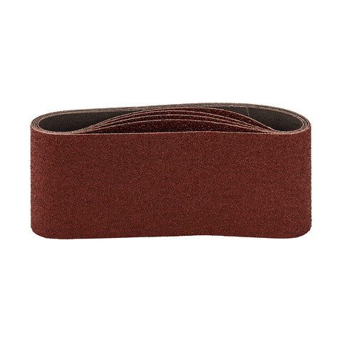 Makita 76 x 457mm 40 Grit Abrasive Sanding Belt 5 Piece P-37091