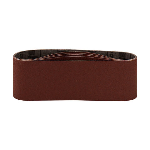 Makita 76 x 533mm 120 Grit Abrasive Sanding Belt 5 Piece P-37219