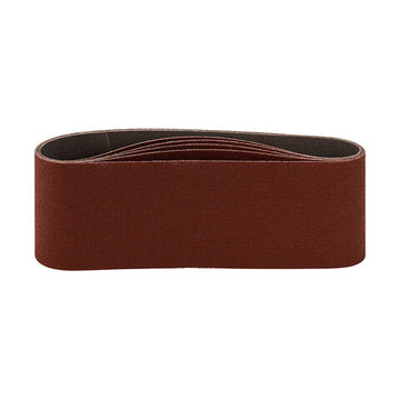 Makita 76 x 533mm 80 Grit Abrasive Sanding Belt 5 Piece P-37194