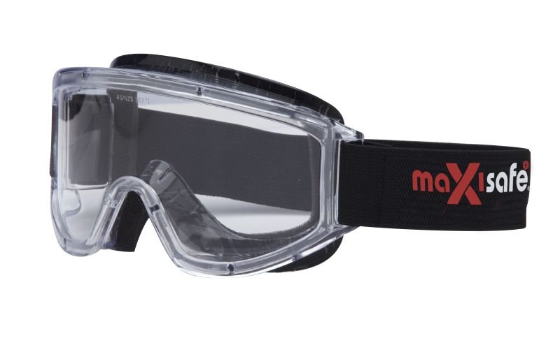 Maxisafe ESG456 Goggles with Anti-Fog - Clear Lens