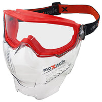 Maxisafe EUV350-C MaxiPRO Safety Goggle & Visor Combo