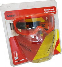 Maxisafe EUV350-C MaxiPRO Safety Goggle & Visor Combo