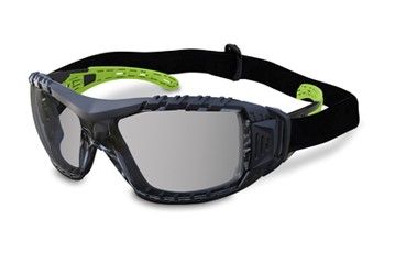 Maxisafe EVO371-GH Safety Glasses with Gasket & Headband Smoke Lens