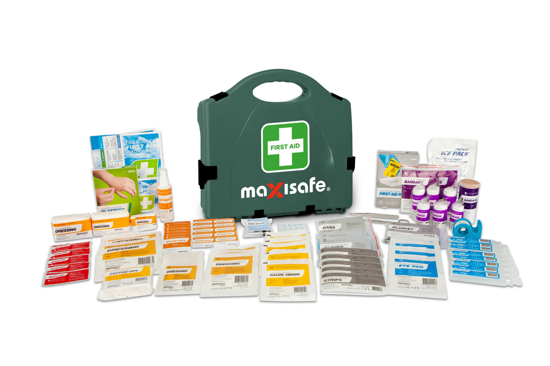 Maxisafe FWP824H Workplace First Aid Kit Hard Case