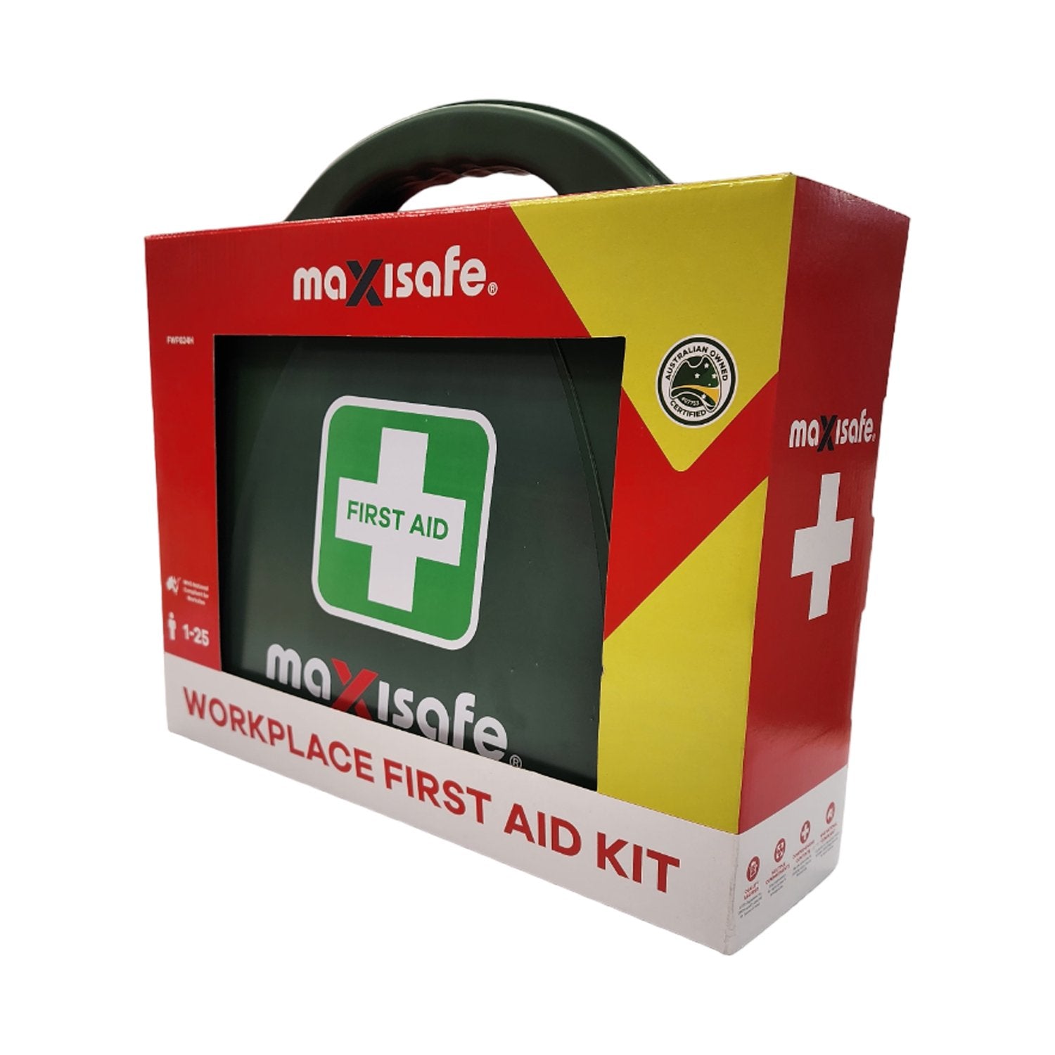 Maxisafe Workplace First Aid Kit Hard Case