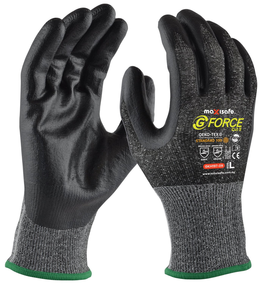 Maxisafe GKH197 G-Force Cut D Micro-Foam NBR Glove