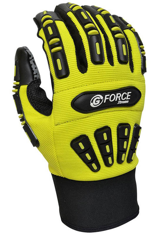 Maxisafe GMX283 G-Force Xtreme Mechanics Glove with TPR Back
