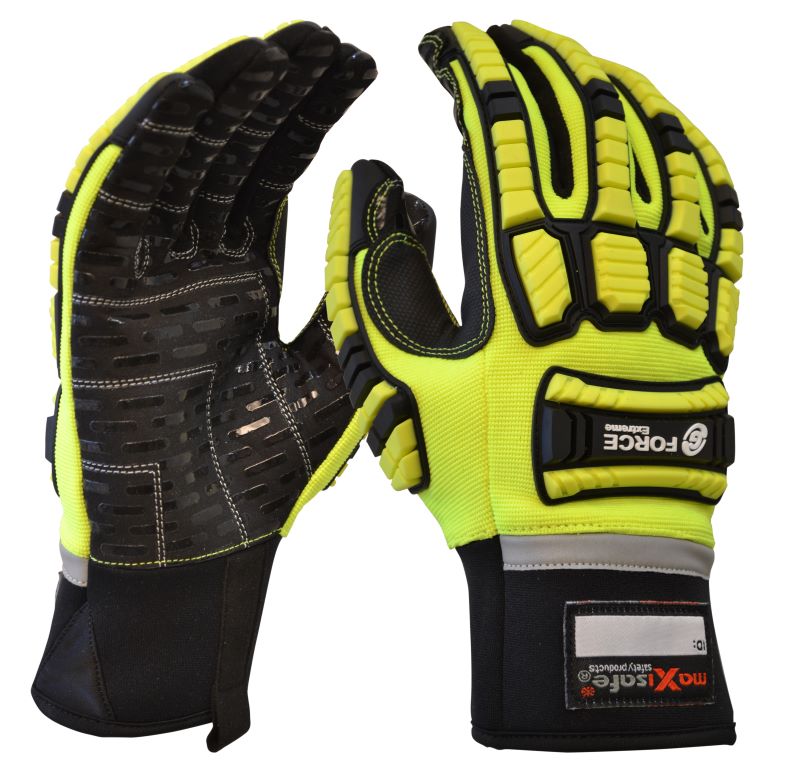 Maxisafe GMX283 G-Force Xtreme Mechanics Glove with TPR Back