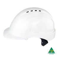 Maxisafe HVS590 Vented Hard Hat With Sliplock Harness