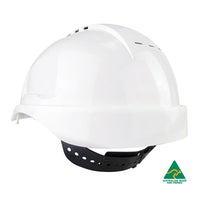 Maxisafe HVS590 Vented Hard Hat With Sliplock Harness