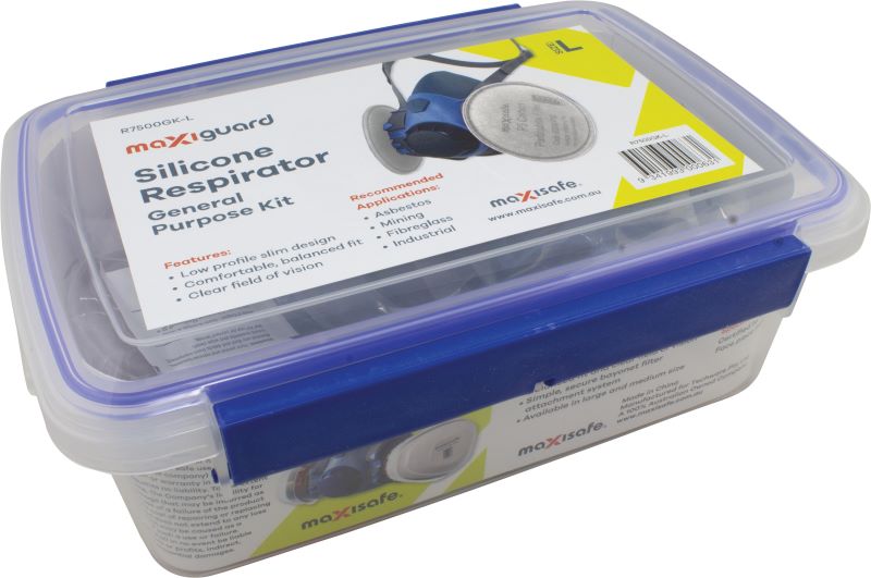 Maxisafe R7500GK Half Mask Silicone General Purpose Kit