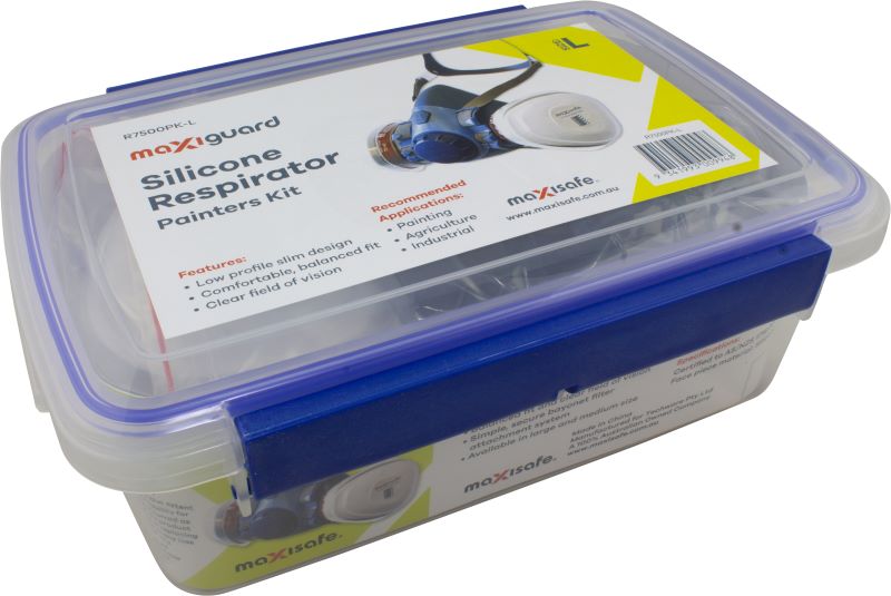 Maxisafe R7500PK Half Mask Silicone Painters Kit