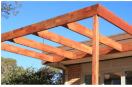 Merbau DAR GL13 Timber Posts 90 x 90