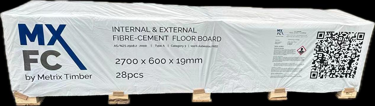 MXFC External Fibre Cement Flooring Metrix 2700x600x19mm