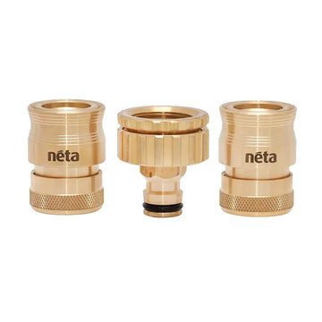Neta 12mm Ez Universal Brass Hose Fitting Set