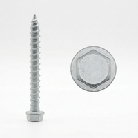Bremick Masonry Anchor Screw Galvanised HEX 8x75mm