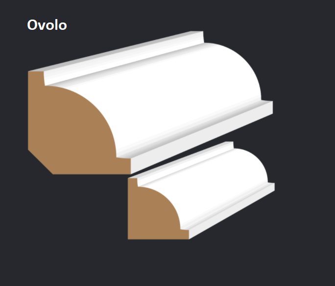 Canterbury Timber ovolo finger joint pine moulding