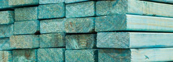 Pack of H2 Treated Pine 90 x 45 MGP10 Structural Timber, with blue tint, crafted from mgp10 radiata pine, h2 termite treated, engineered for general framing in timber construction