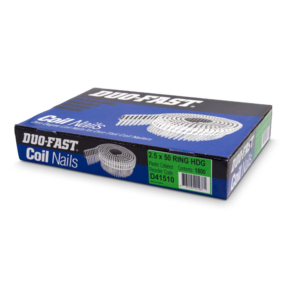 Paslode Duo-Fast 50 x 2.5 HDG Coil Nails