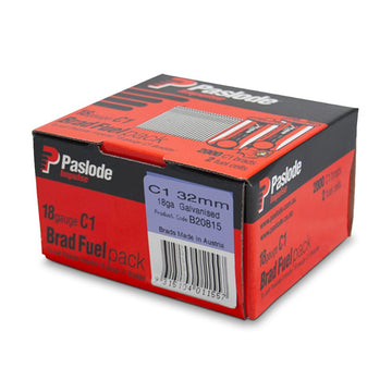 Paslode Galvanised C1 Brad Nails 32mm 2000 Pack