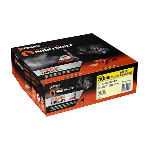 Paslode Nightwolf DekFast 50x2.87mm HDG 1500 Nails NW557