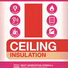 Pink Insulation Ceiling Batt R4.1 1160 x 580 x 215mm - 10 Pack