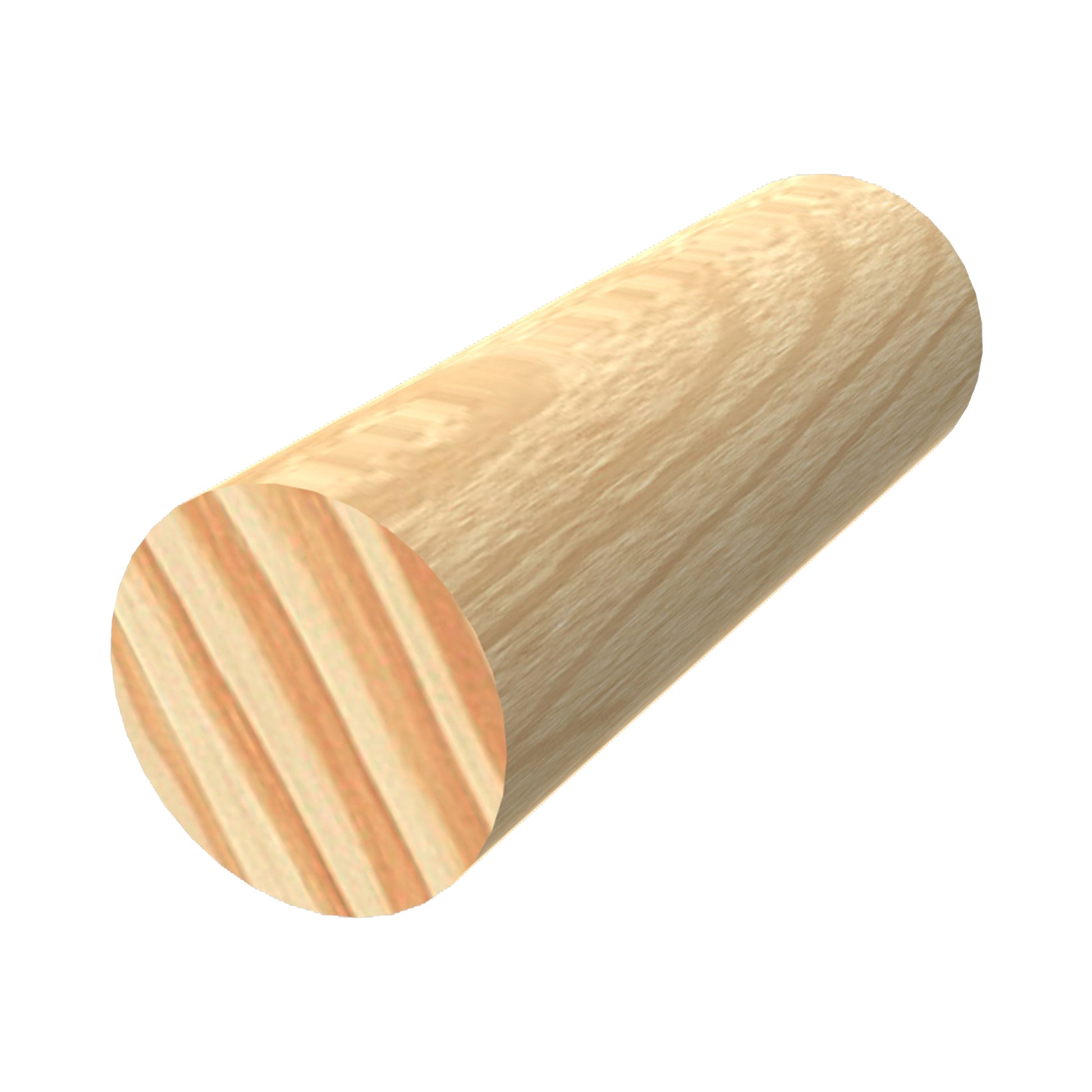 Porta 8mm 1.2m Dowel Pine Clear