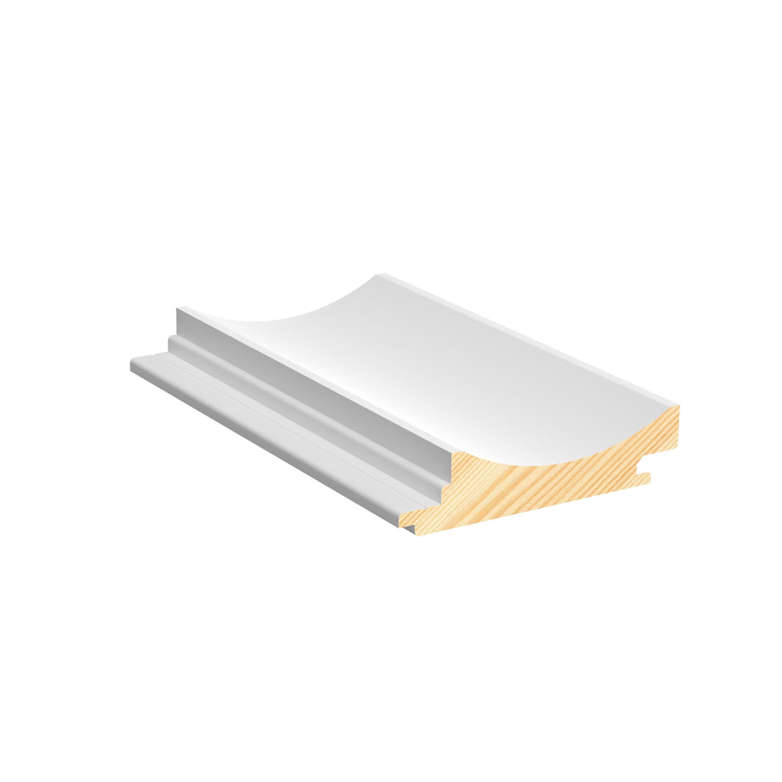 Porta Contours Finger Jointed Primed Pine Shade 78x21mm x 2.7m