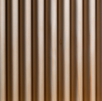 Porta Contours Pine Clear Curved Wall Bead Ripple 39x16mm x 2.7m