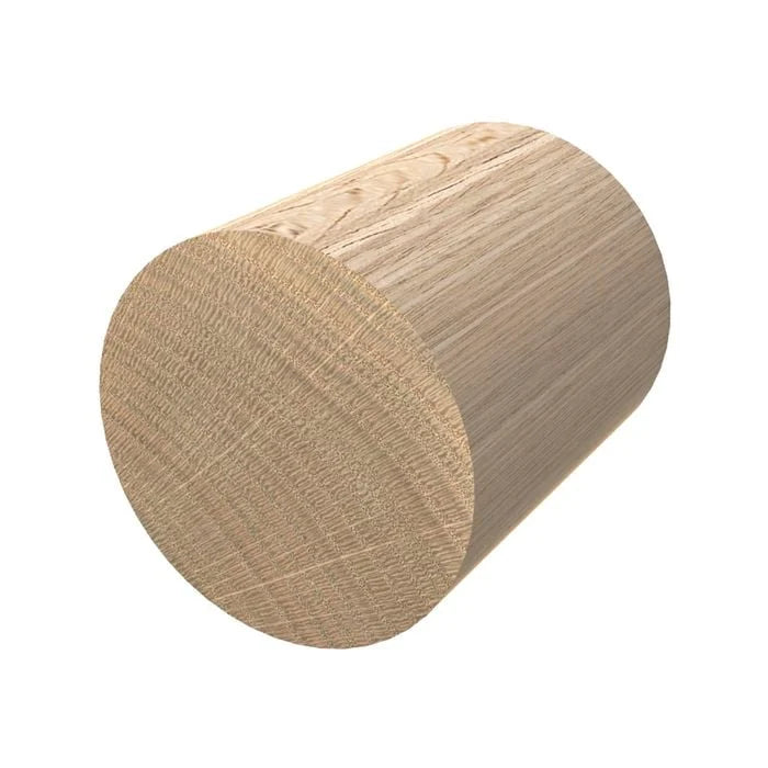 Porta Glacial Oak Handrail Dowel 43mm x 4.2m