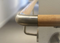 Handrail Bend Fixed 90 Deg Stainless Steel