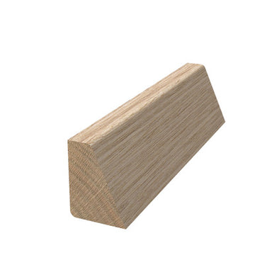 Porta Moulding Tasmanian Oak  12 x 9mm Bevel Glazing Bead 2.4m