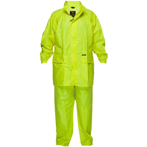 Portwest MS939 Hi Vis Rain Jacket Class D Fluro Yellow